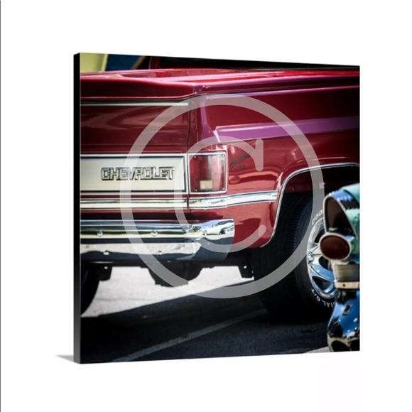 Large Canvas Picture Print Classic Chevrolet Truck